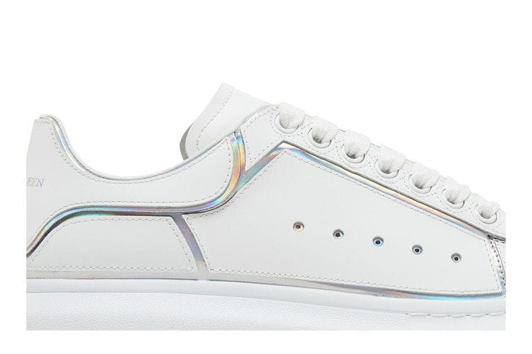 Alexander McQueen Oversized Sneaker White Silver