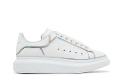 Alexander McQueen Oversized Sneaker White Silver