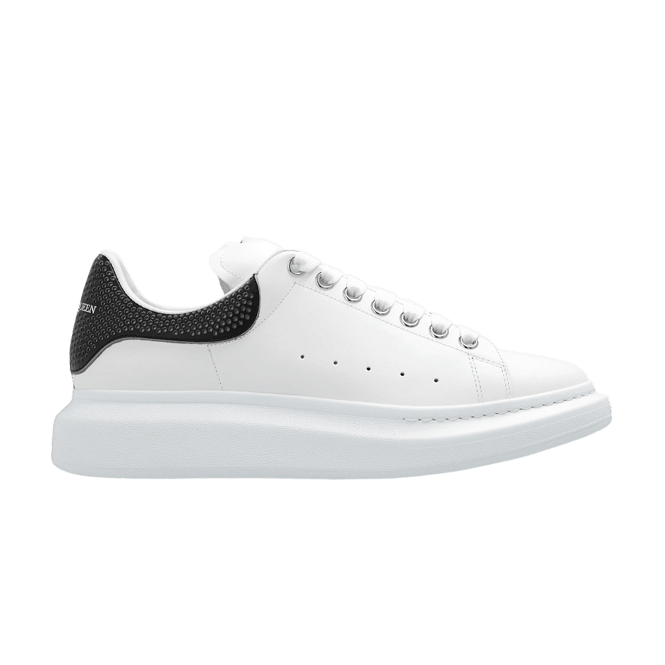 Alexander McQueen Oversized Sneaker Black Perforated Heel