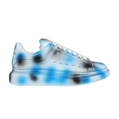 Alexander McQueen Oversized Sneaker Spray Paint - Black Blue