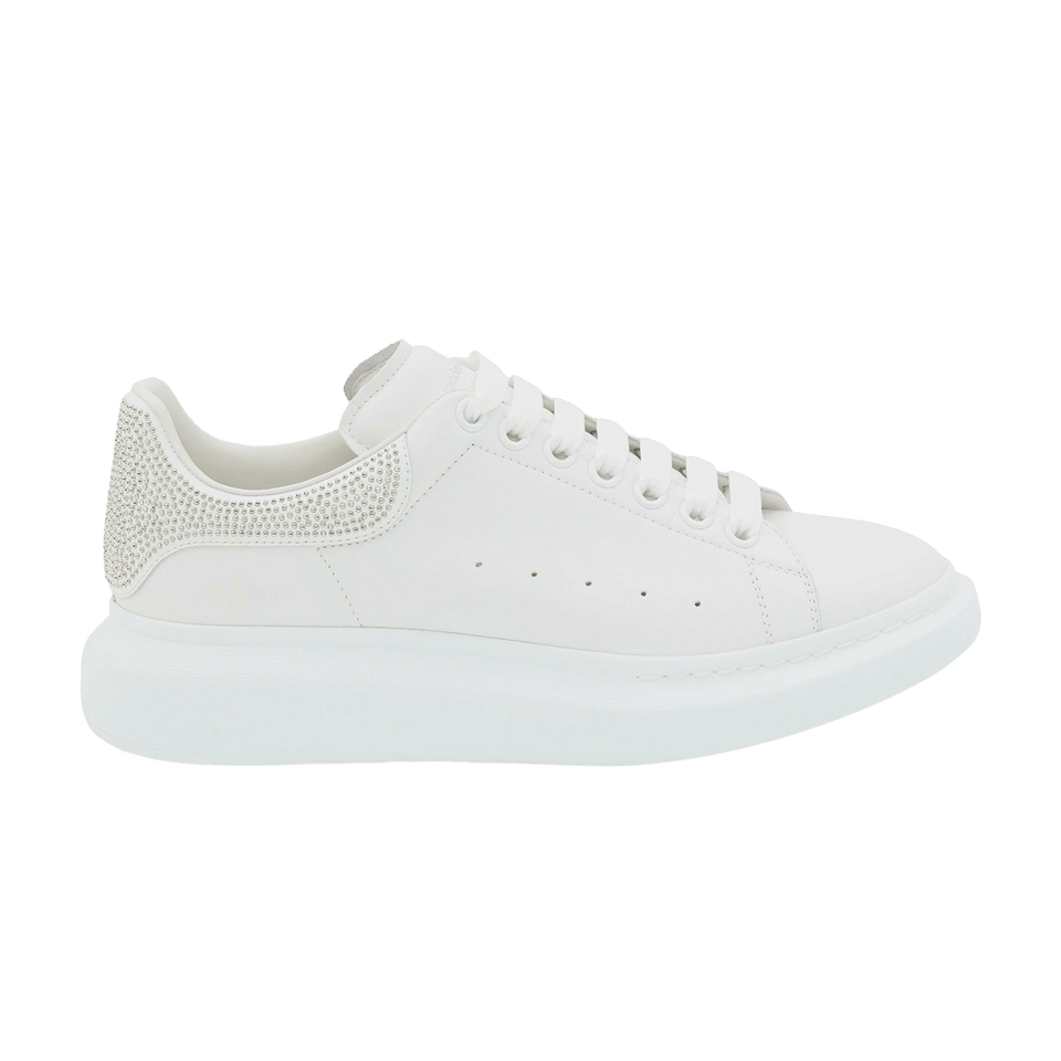 Alexander McQueen Oversized Sneaker White Micro Studs