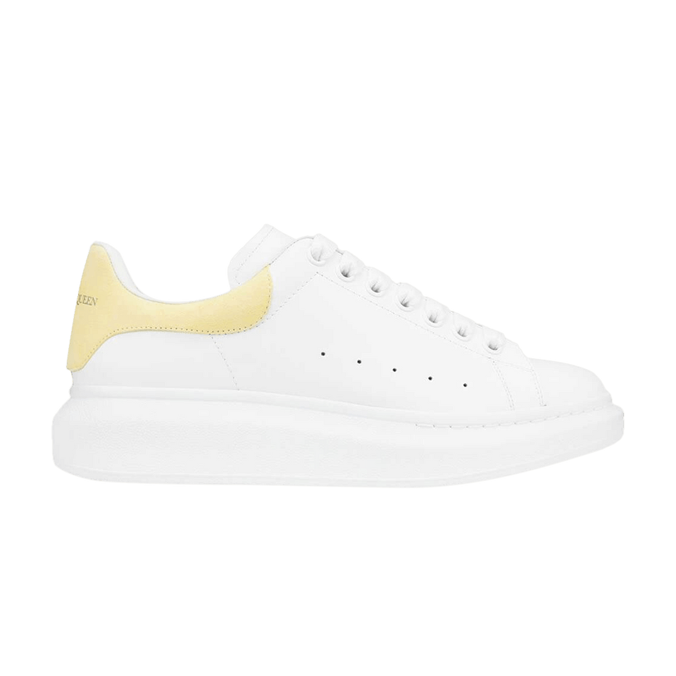 Alexander McQueen Oversized Sneaker White Lemon