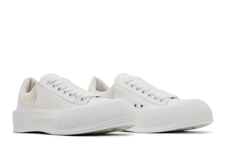 Alexander McQueen Deck Plimsoll White