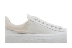 Alexander McQueen Deck Plimsoll White