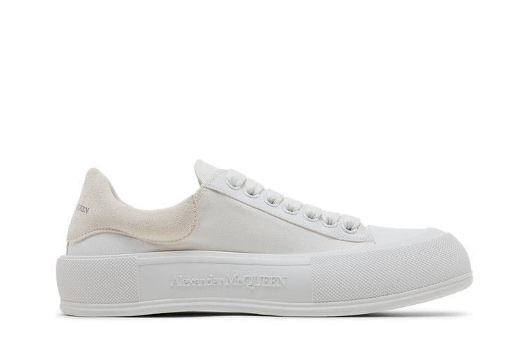Alexander McQueen Deck Plimsoll White