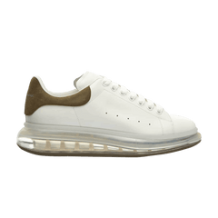 Alexander McQueen Oversized Sneaker Clear Sole - White Sea Green