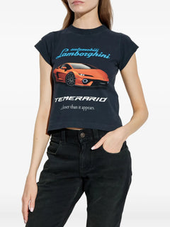 Lamborghini car-print T-Shirt