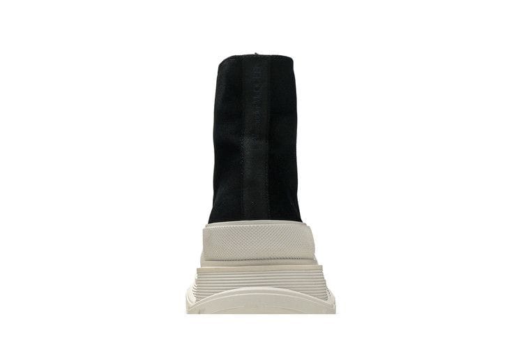 Alexander McQueen Tread Slick Boots Black White