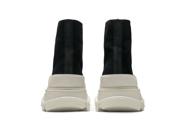 Alexander McQueen Tread Slick Boots Black White