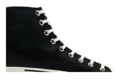 Alexander McQueen Tread Slick Boots Black White
