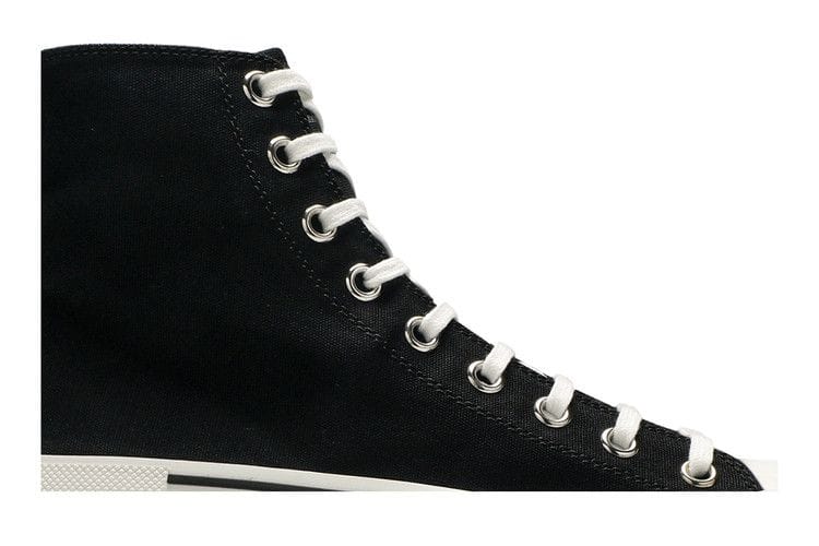 Alexander McQueen Tread Slick Boots Black White