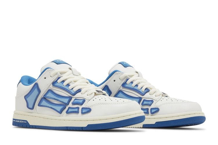 Amiri Skel Top Low White Air Blue