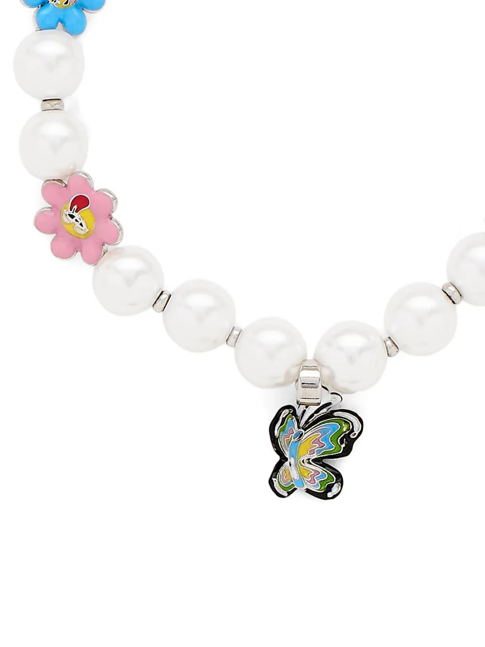x Hattie Stewart Garden Pearl Station bracelet