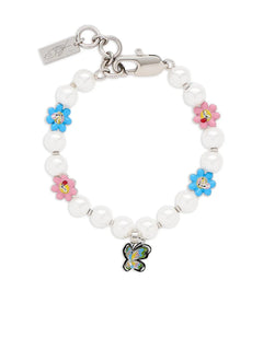 x Hattie Stewart Garden Pearl Station bracelet