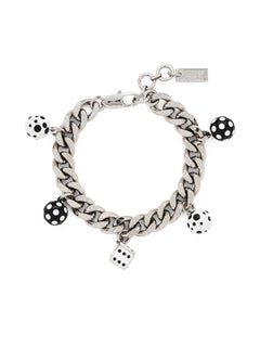 X Derrick Adams Dice Charm bracelet