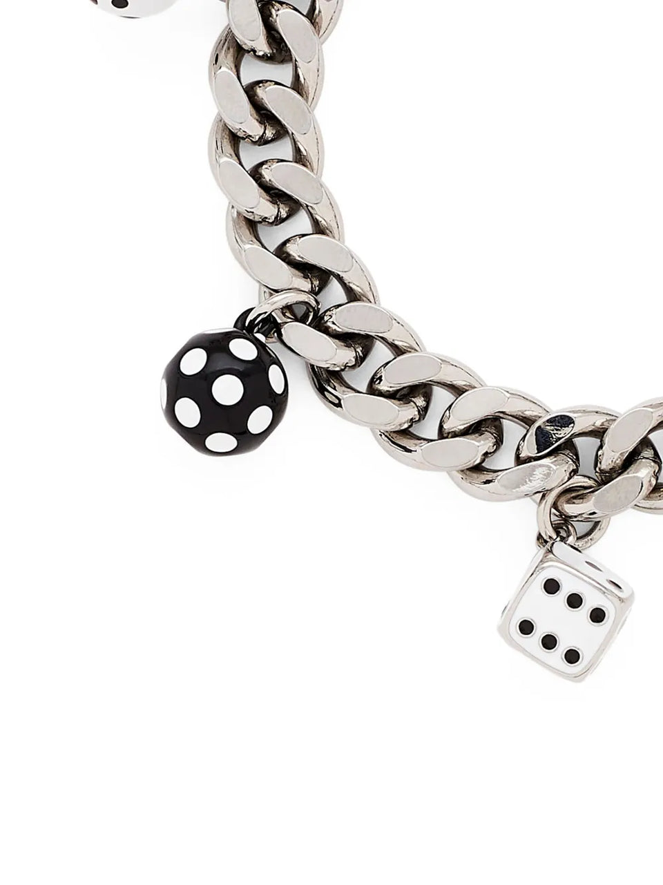 X Derrick Adams Dice Charm bracelet