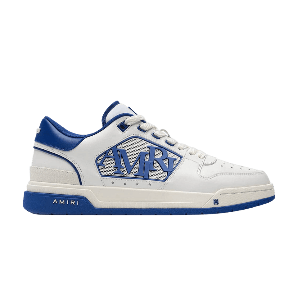 Amiri Classic Low White Blue
