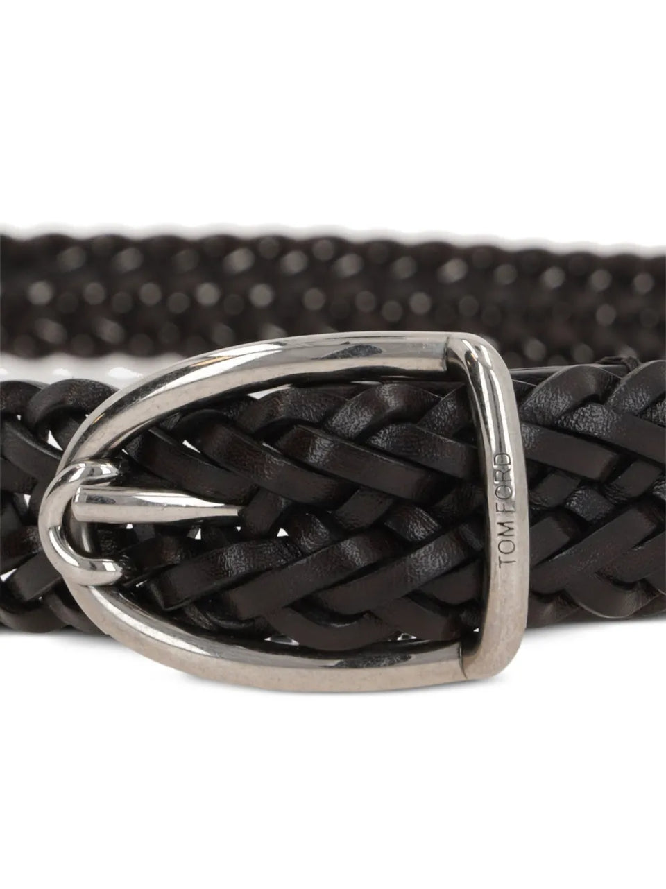 braided leather belt