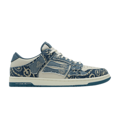 Amiri Skel Top Low Bandana Jacquard - Denim