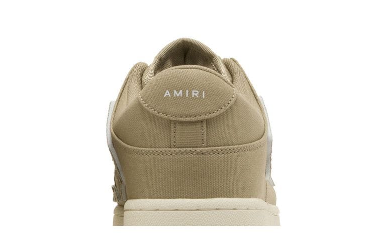 Amiri Chunky Canvas Skel Top Low Green