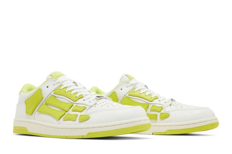 Amiri Skel Top Low White Lime