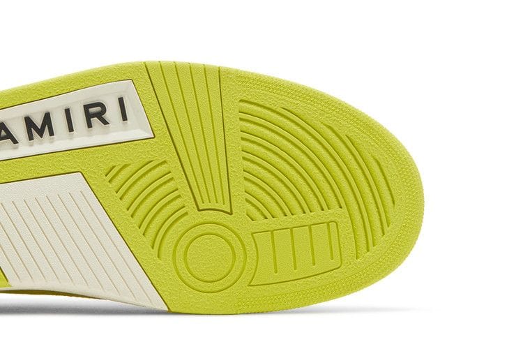 Amiri Skel Top Low White Lime