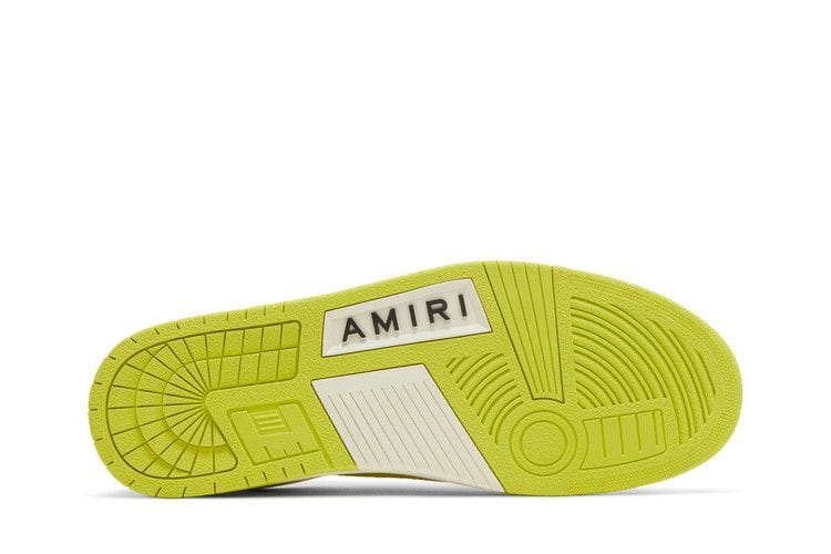 Amiri Skel Top Low White Lime