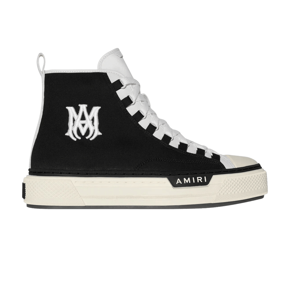Amiri Wmns Court High 'Black White'