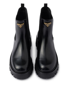 55mm triangle-logo Chelsea boots