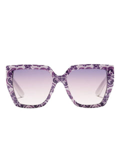 Maiolica square-frame sunglasses