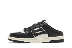Amiri Skel Top Low Slip-On Black White