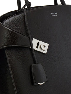 Hug Gancini-buckle tote bag