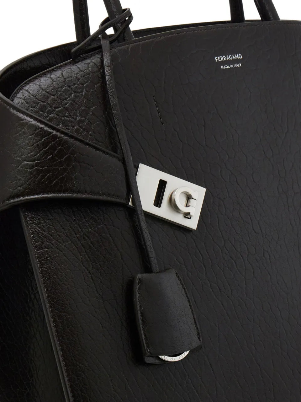 Hug Gancini-buckle tote bag