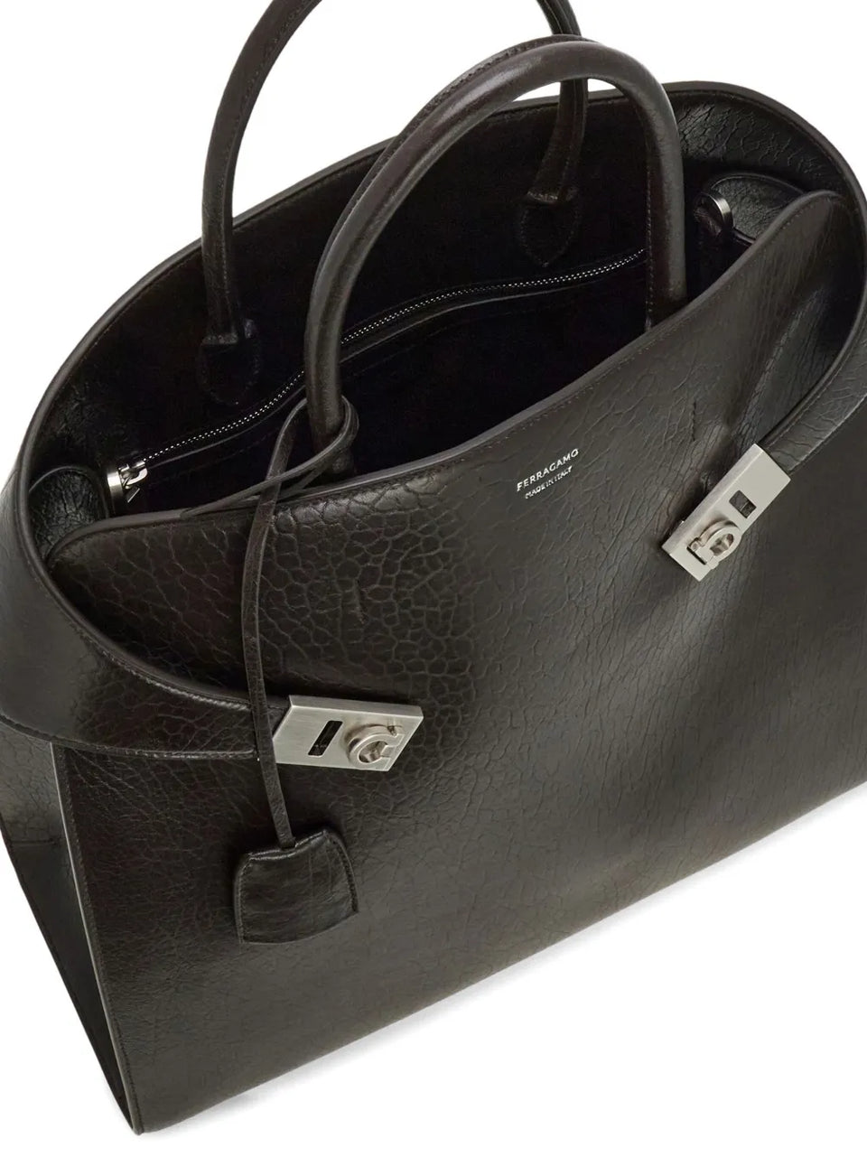 Hug Gancini-buckle tote bag