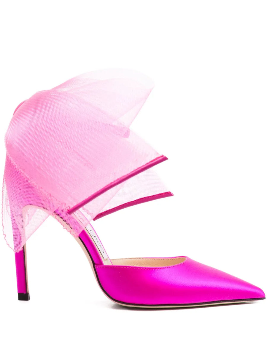 100mm Averly heeled pumps