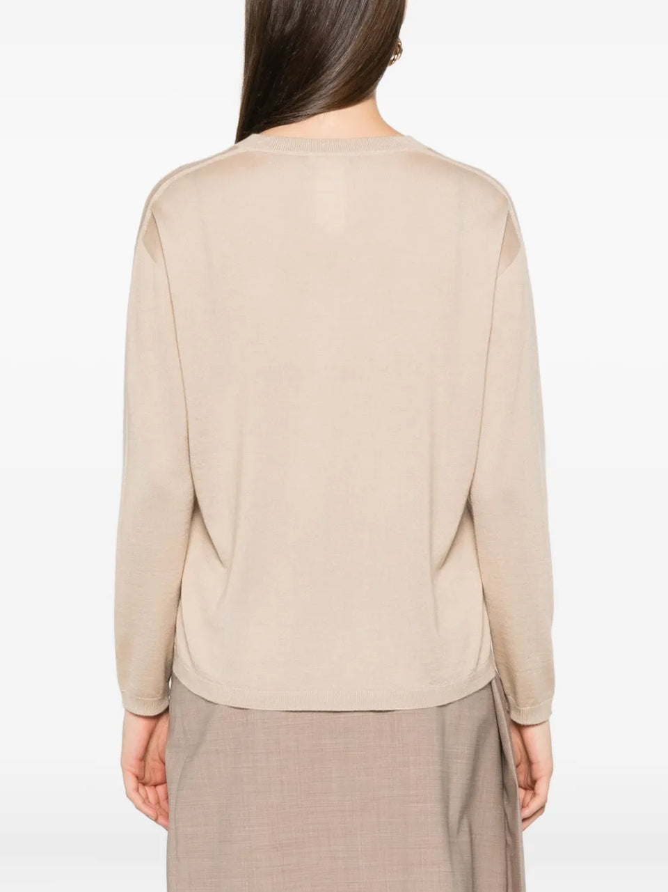 V-neck long sleeve T-Shirt