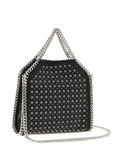 tiny Falabella stud-embellished tote bag