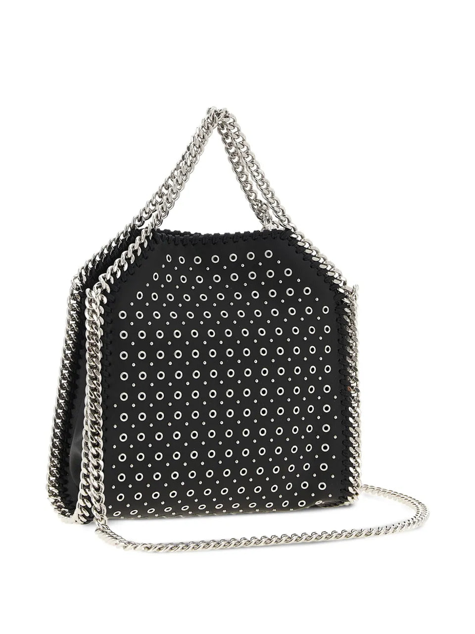 tiny Falabella stud-embellished tote bag