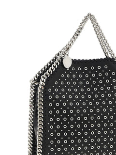 tiny Falabella stud-embellished tote bag