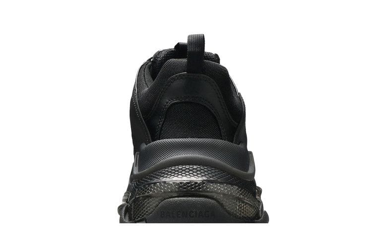 Balenciaga Triple S Sneaker Clear Sole - Black