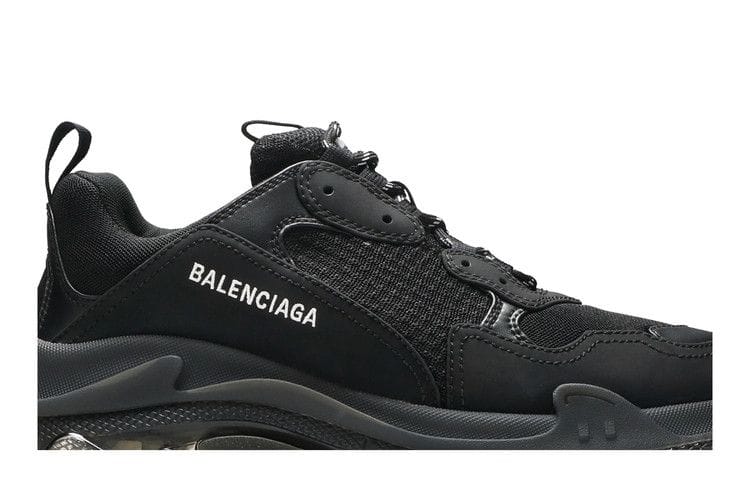 Balenciaga Triple S Sneaker Clear Sole - Black
