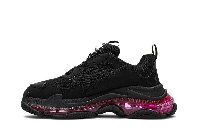 Balenciaga Triple S Clear Sole Neon Pink