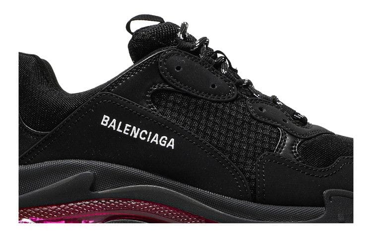 Balenciaga Triple S Clear Sole Neon Pink
