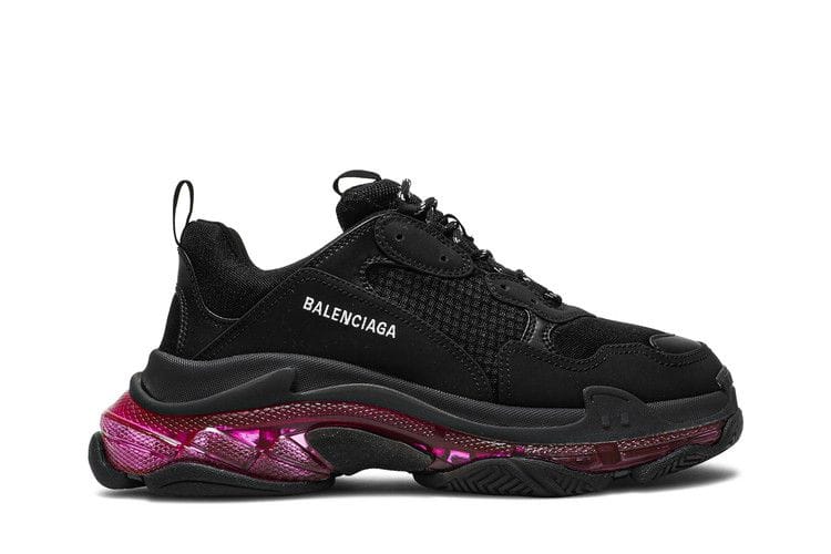 Balenciaga Triple S Clear Sole Neon Pink