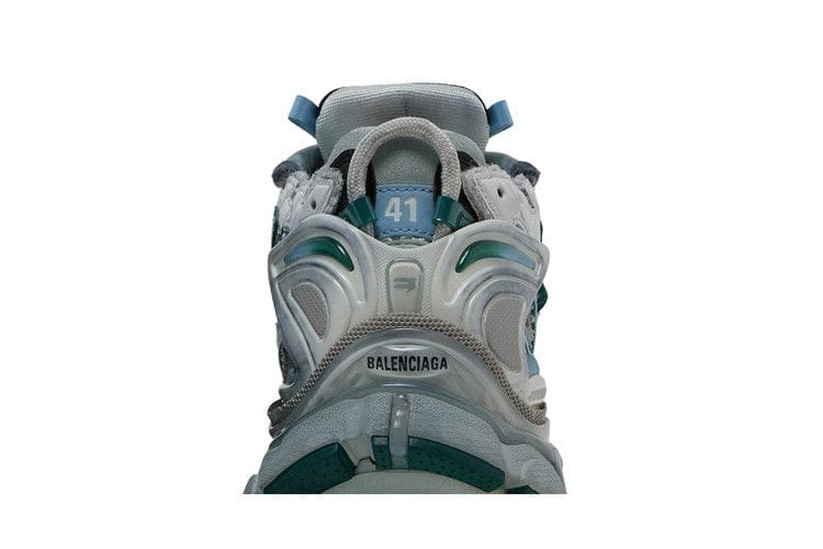 Balenciaga Runner Sneaker White Green Blue