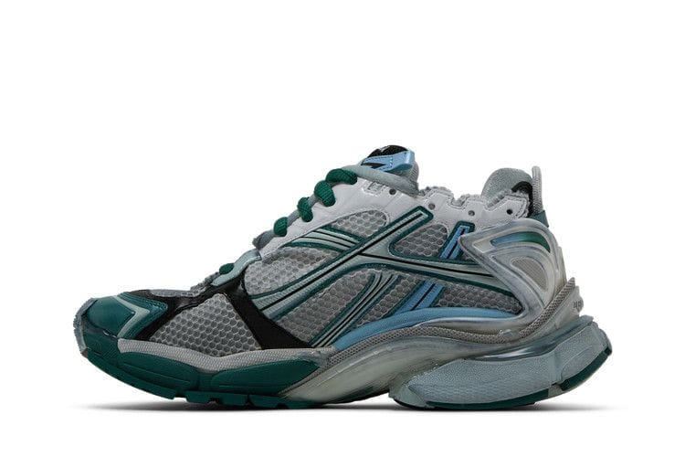 Balenciaga Runner Sneaker White Green Blue