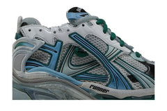 Balenciaga Runner Sneaker White Green Blue