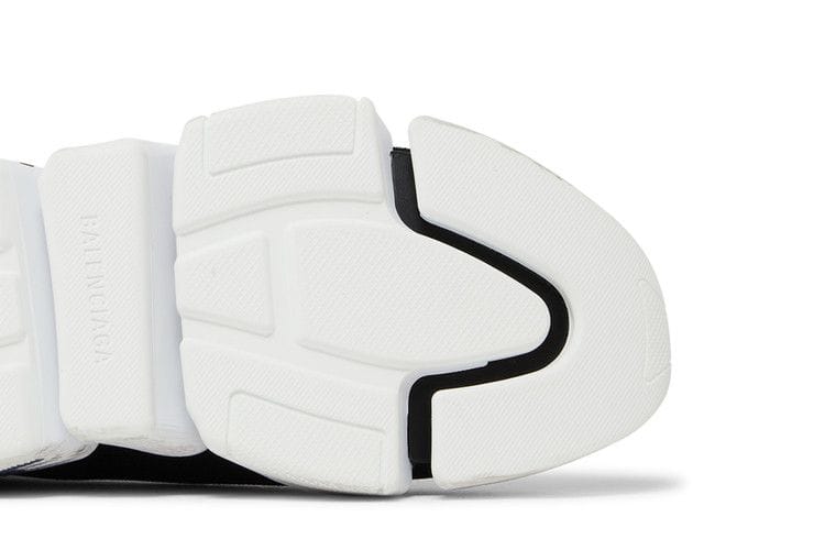 Balenciaga Speed 2.0 Graffiti Recycled Knit Black White