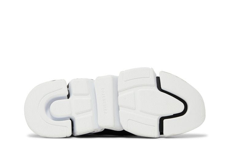 Balenciaga Speed 2.0 Graffiti Recycled Knit Black White