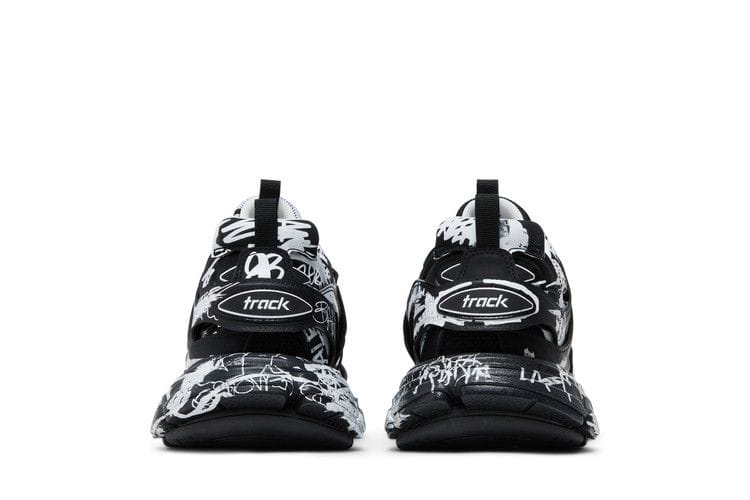 Balenciaga Track Sneaker Graffiti - Black White
